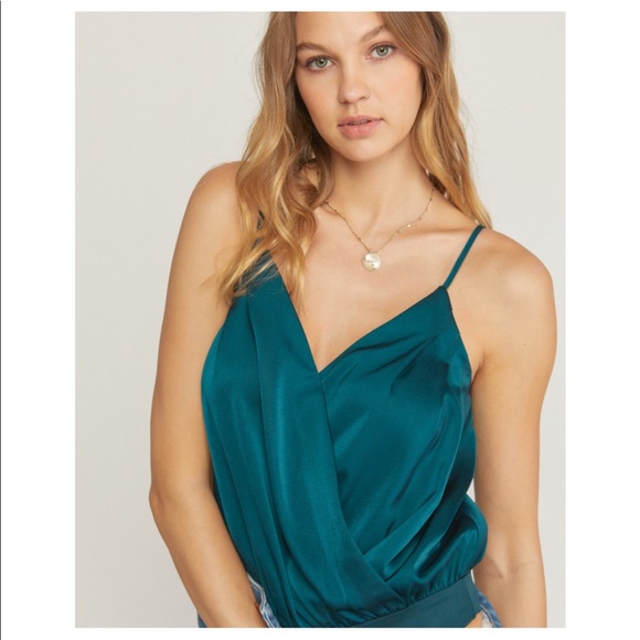 🌹ENTRO Teal body suit🌹 - Picture 3 of 9